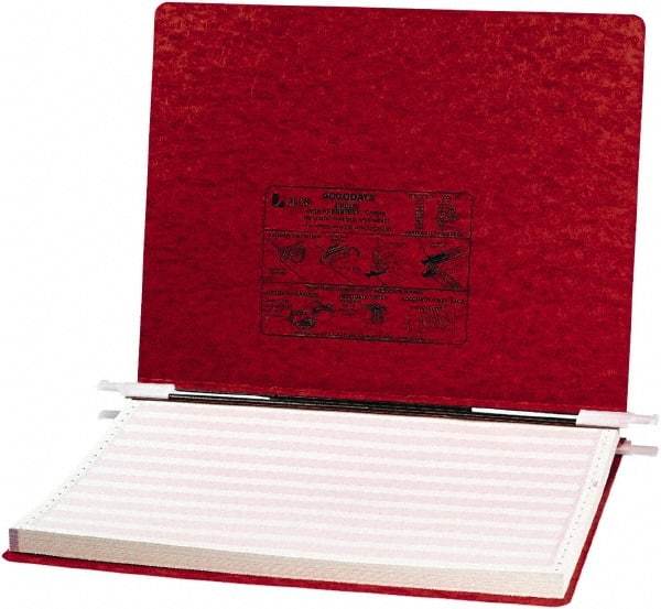 ACCO - 6", Letter Size, Executive Red, Hanging Data Binders - USA Tool & Supply