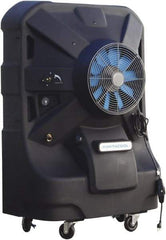 PortaCool - 16" Blade, 50 Gal Capacity, 0.7 hp, 5,500 CFM Evaporative Cooler - 8 Amp Rating, 110 Volts, Infinitely Variable Speed - USA Tool & Supply