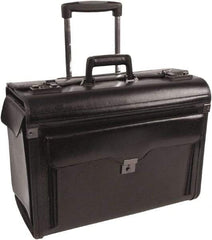 Bond Street - 14-1/4" x 11-1/4" Black Laptop Case - Use with Laptop, Tablets, iPads, File Folders - USA Tool & Supply