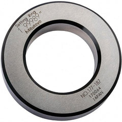 Mitutoyo - Setting Rings Inside Diameter (Decimal Inch): 2.0000 Outside Diameter (Decimal Inch): 3.3500 - USA Tool & Supply