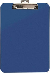 Baum/Gartens - 2 Inch Long x 11 Inch Wide, Clip Board - Blue - USA Tool & Supply