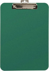Baum/Gartens - 11 Inch Long x 8-1/2 Inch Wide, Clip Board - Green - USA Tool & Supply