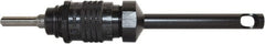 Zephyr Tool Group - 1/4" Cutter Capacity, 10-32 Steel Adjustable Stop Countersink Cage - USA Tool & Supply