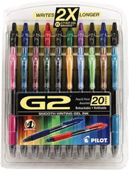 Pilot - Conical Roller Ball Pen - Assorted Colors - USA Tool & Supply