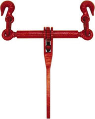 Buyers Products - 6,600 Lb Load Capacity Ratchet Loadbinder - 3/8" Max Chain Size, 8" Take Up, Chain Grade 70 - USA Tool & Supply