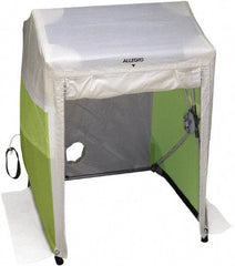 Allegro - Manhole Equipment & Accessories Type: Deluxe Work Tent, 8 d x 8 w x 7-1/2 h, 1 Door - USA Tool & Supply