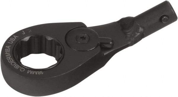 CDI - 5/8" Box End Torque Wrench Interchangeable Head - 5/8" Capacity, Use with CDI Torque Wrenches 200NMIMH, 150MFIMHSS, 250NFIMHSS, 100T-I, 200T-I - USA Tool & Supply