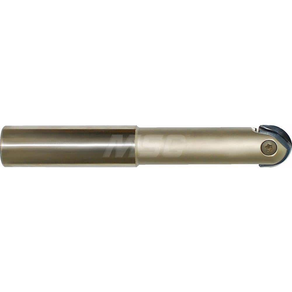 Indexable Ball Nose End Mills; Cutting Diameter (Decimal Inch): 1; Maximum Depth of Cut (Inch): 1-3/4; Shank Type: Straight; Shank Diameter (Inch): 1; Toolholder Style: I Xmill; Number of Ball Nose Inserts Used on Toolholder: 1; Insert Style: XB..116; Ser