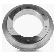 Ring Pipe Thread Gages; Thread Size: 1-1/4-11-1/2; Classification: 6 Step; Calibrated: No; Traceability Certification Included: Certificate of Compliance; Thread Type: ANPT; Additional Information: Specification Met: SAE AS71051; Thread Size (Inch): 1-1/4