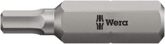 Wera - 10mm Hex Bit - 5/16" Hex Drive, 4" OAL - USA Tool & Supply