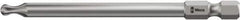 Wera - T15 Torx Bit - 1/4" Hex Drive, 3-1/2" OAL - USA Tool & Supply
