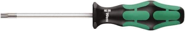 Wera - T30 Torx Driver - 300mm Blade Length, Ergonomic Handle - USA Tool & Supply