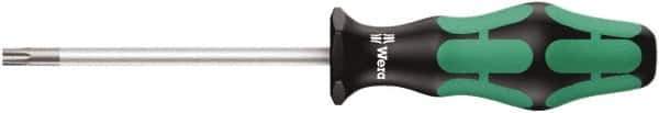 Wera - T27 Torx Driver - 300mm Blade Length, Ergonomic Handle - USA Tool & Supply