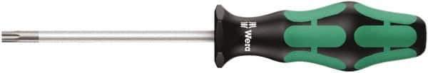 Wera - T25 Torx Driver - 300mm Blade Length, Ergonomic Handle - USA Tool & Supply