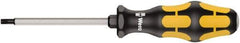 Wera - T30 Torx Driver - 150mm Blade Length, Ergonomic Handle - USA Tool & Supply