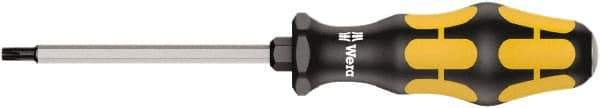 Wera - T20 Torx Driver - 90mm Blade Length, Ergonomic Handle - USA Tool & Supply