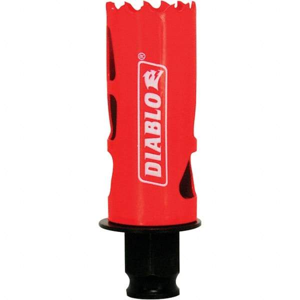 Freud - 1-1/8" Diam, 2-3/8" Cutting Depth, Hole Saw - Bi-Metal Saw, Toothed Edge - USA Tool & Supply