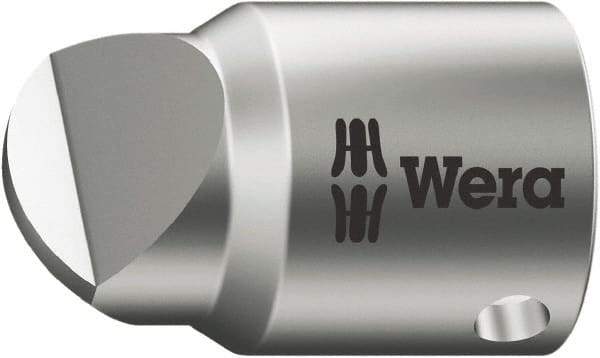Wera - 1/4" Drive, #10 Point, Standard Slotted Screwdriver Socket - #10 Point - USA Tool & Supply