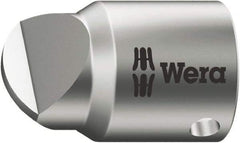 Wera - 1/4" Drive, #8 Point, Standard Slotted Screwdriver Socket - #8 Point - USA Tool & Supply