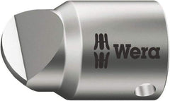 Wera - 1/4" Drive, #9 Point, Standard Slotted Screwdriver Socket - #9 Point - USA Tool & Supply