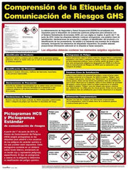 ComplyRight - Regulatory Compliance General Safety & Accident Prevention Training Kit - Spanish, 18" Wide x 24" High - USA Tool & Supply