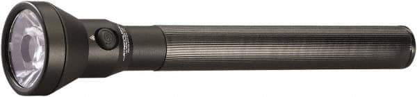 Streamlight - White LED Bulb, 1,100 Lumens, Industrial/Tactical Flashlight - Black Aluminum Body, 1 6V NiMH Battery Included - USA Tool & Supply