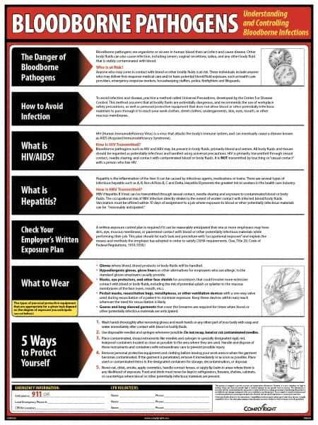 ComplyRight - Regulatory Compliance General Safety & Accident Prevention Training Kit - English, 18" Wide x 24" High - USA Tool & Supply