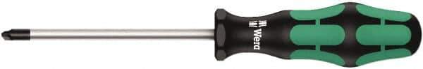 Wera - 3-1/8" Blade Length Tri-Point Screwdriver - USA Tool & Supply