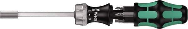 Wera - Combination Bit Screwdriver - 1/4" Hex Insert - USA Tool & Supply