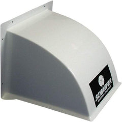 Schaefer Ventilation Equipment - Fan Weather Hood - For Exhaust Fans or Central Dust Collection Systems - USA Tool & Supply