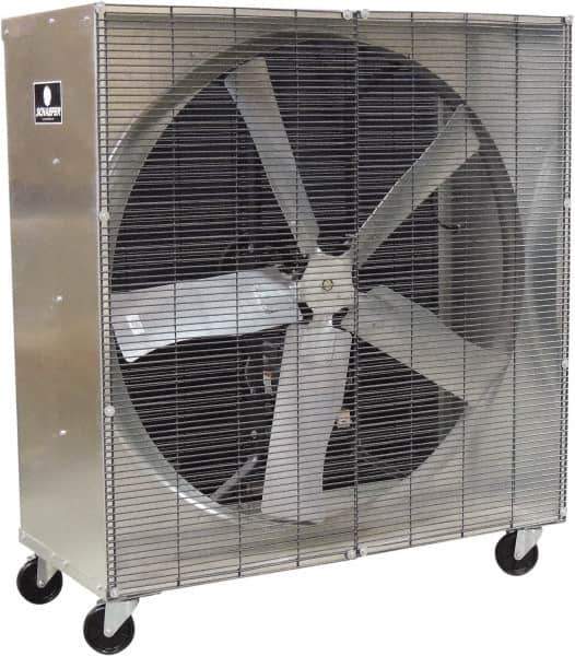 Schaefer Ventilation Equipment - Box Fans Style: Mobile Blade Size: 48 (Inch) - USA Tool & Supply