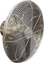 Schaefer Ventilation Equipment - 24" Blade, 1/2 hp, 7,350 CFM, Industrial Circulation Fan - Fan Head Only, 1 Speed - USA Tool & Supply