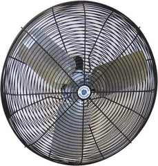 Schaefer Ventilation Equipment - 30" Blade, 1/2 hp, 7,000 & 9,420 CFM, Industrial Circulation Fan - Fan Head Only, 2 Speed - USA Tool & Supply