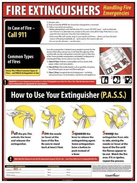 ComplyRight - Regulatory Compliance General Safety & Accident Prevention Training Kit - English, 18" Wide x 24" High - USA Tool & Supply