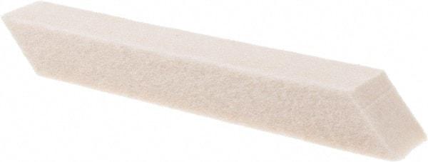 Value Collection - Hard Density Wool Felt Polishing Stick - 4" Long x 1/2" Wide x 1/2" Thick - USA Tool & Supply