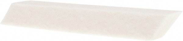 Value Collection - Medium Density Wool Felt Polishing Stick - 4" Long x 1/2" Wide x 1/2" Thick - USA Tool & Supply