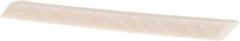 Value Collection - Soft Density Wool Felt Polishing Stick - 4" Long x 1/4" Wide x 1/4" Thick - USA Tool & Supply