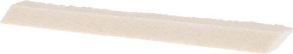 Made in USA - Medium Density Wool Felt Polishing Stick - 4" Long x 1/4" Wide x 1/4" Thick - USA Tool & Supply