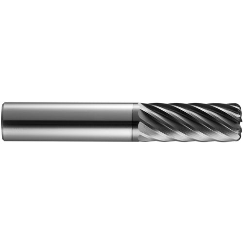 3/16 End Mill 7FL .010R TX - MULTI-CARB 3/16x3/16x5/8x2 - Exact Industrial Supply