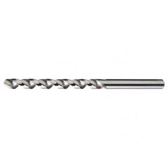#15 RHS / RHC HSS 118 Degree Radial Point Fast Spiral Taper Length Drill - Bright - USA Tool & Supply