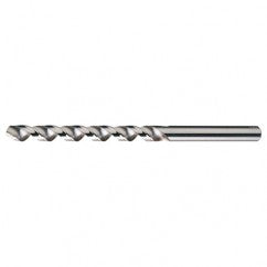 #10 RHS / RHC HSS 118 Degree Radial Point Fast Spiral Taper Length Drill - Bright - USA Tool & Supply