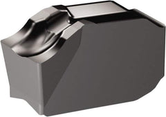 Sandvik Coromant - QDG CM 1105 Grade, 0.125" Cutting Width, Carbide Cutoff Insert - 0.0079" Cnr Rad, TiAlN Coated - USA Tool & Supply