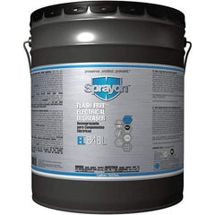 Sprayon - 5 Gallon Pail Electrical Grade Cleaner/Degreaser - 37,000 Volt Dielectric Strength, Nonflammable, Food Grade, Plastic Safe - USA Tool & Supply