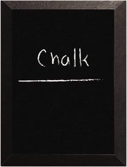 MasterVision - 24" High x 36/0" Wide Chalk Board - Laminate, Includes Mounting Kit - USA Tool & Supply