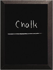 MasterVision - 36" High x 48/0" Wide Chalk Board - Laminate, Includes Mounting Kit - USA Tool & Supply