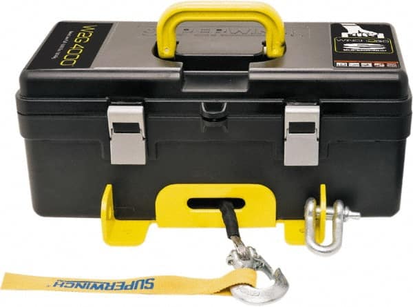 Superwinch - 4,000 Lb Capacity, 50' Cable Length, Automotive DC Electric Winch - USA Tool & Supply