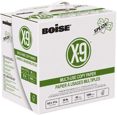 Boise - 8-1/2" x 11" White Copy Paper - Use with High-Speed Copiers, Printer, Fax Machines, Multifunction Machines - USA Tool & Supply