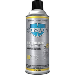 Sprayon - 14 oz Rust Solvent/Penetrant - Comes in Can - USA Tool & Supply