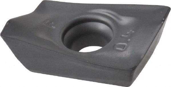 Walter - ADMT120404 F56 Grade WKP35S Carbide Milling Insert - TiCN/Al2O3 Finish, 0.1874" Thick, 0.4mm Corner Radius - USA Tool & Supply