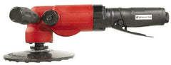 Universal Tool - 7" Wheel Diam, 7,500 RPM, Pneumatic Angle & Disc Grinder - 5/8-11 Spindle, 28 CFM, Side Exhaust - USA Tool & Supply